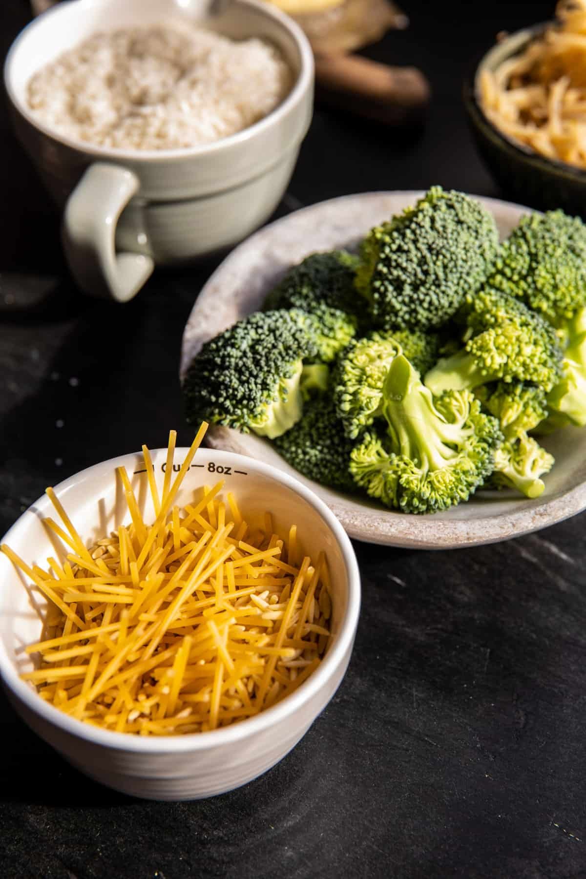 Souper Creamy Broccoli Cheddar Chicken Rice | halfbakedharvest.com