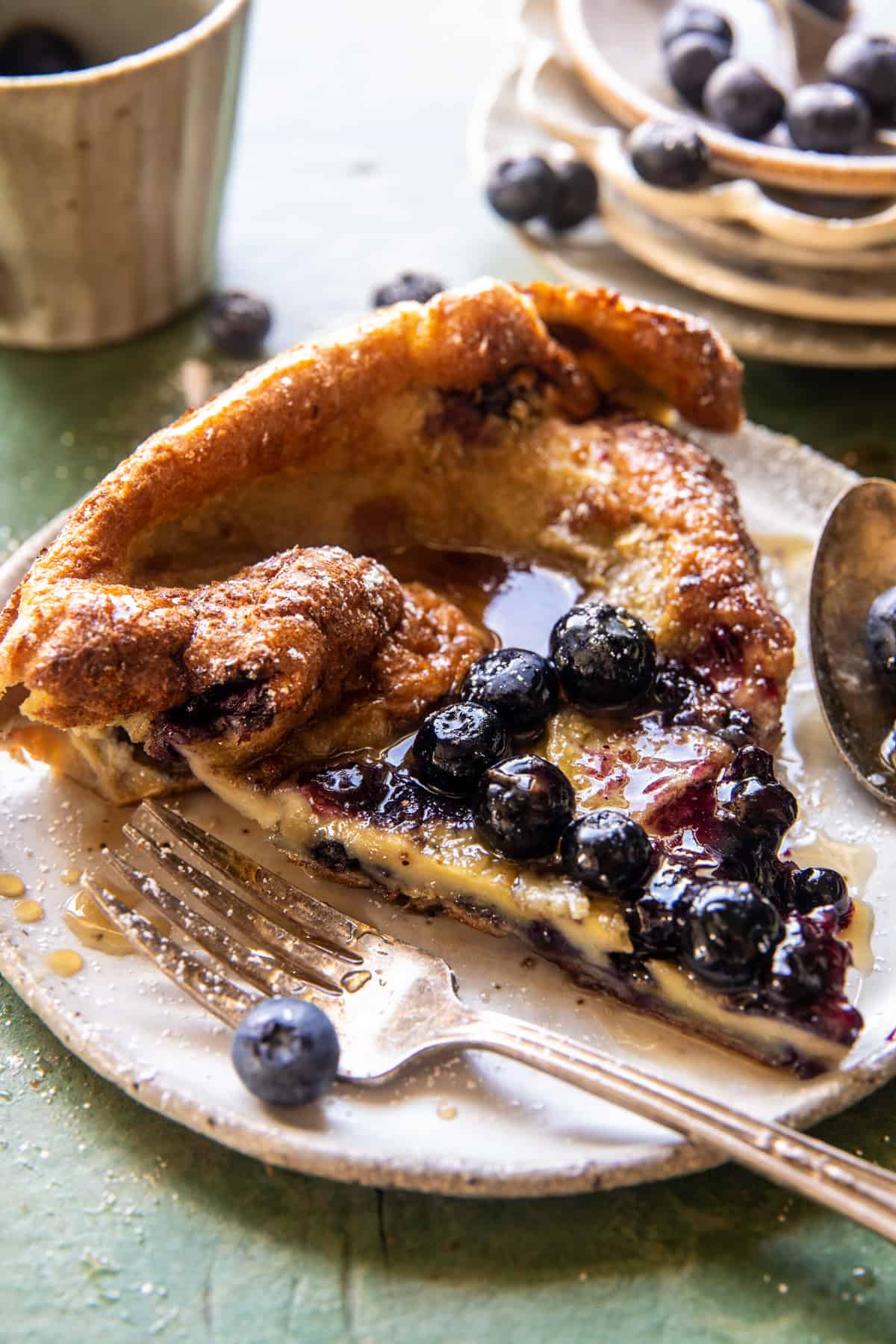 Blueberry Lemon Dutch Baby | halfbakedharvest.com