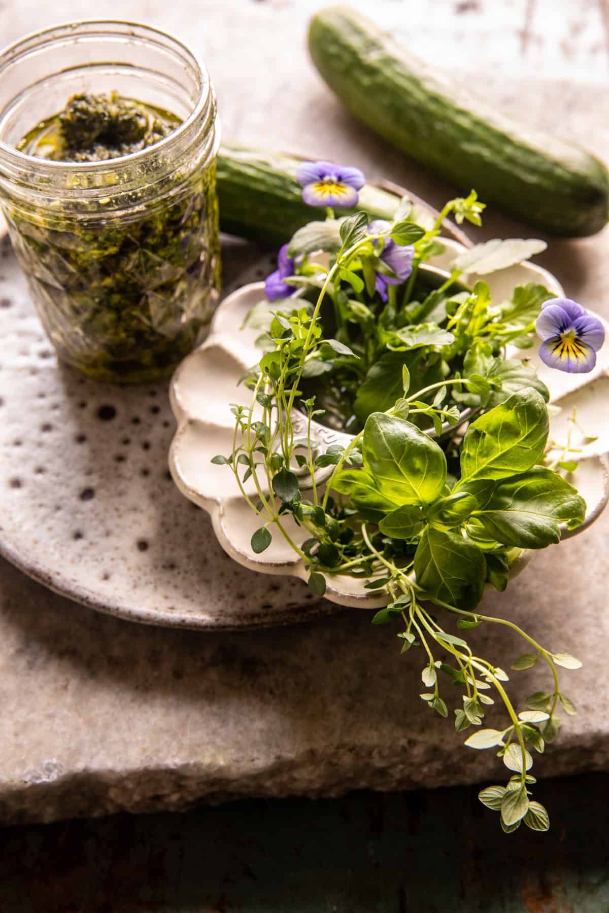 Greek Chicken Orzo Salad | halfbakedharvest.com