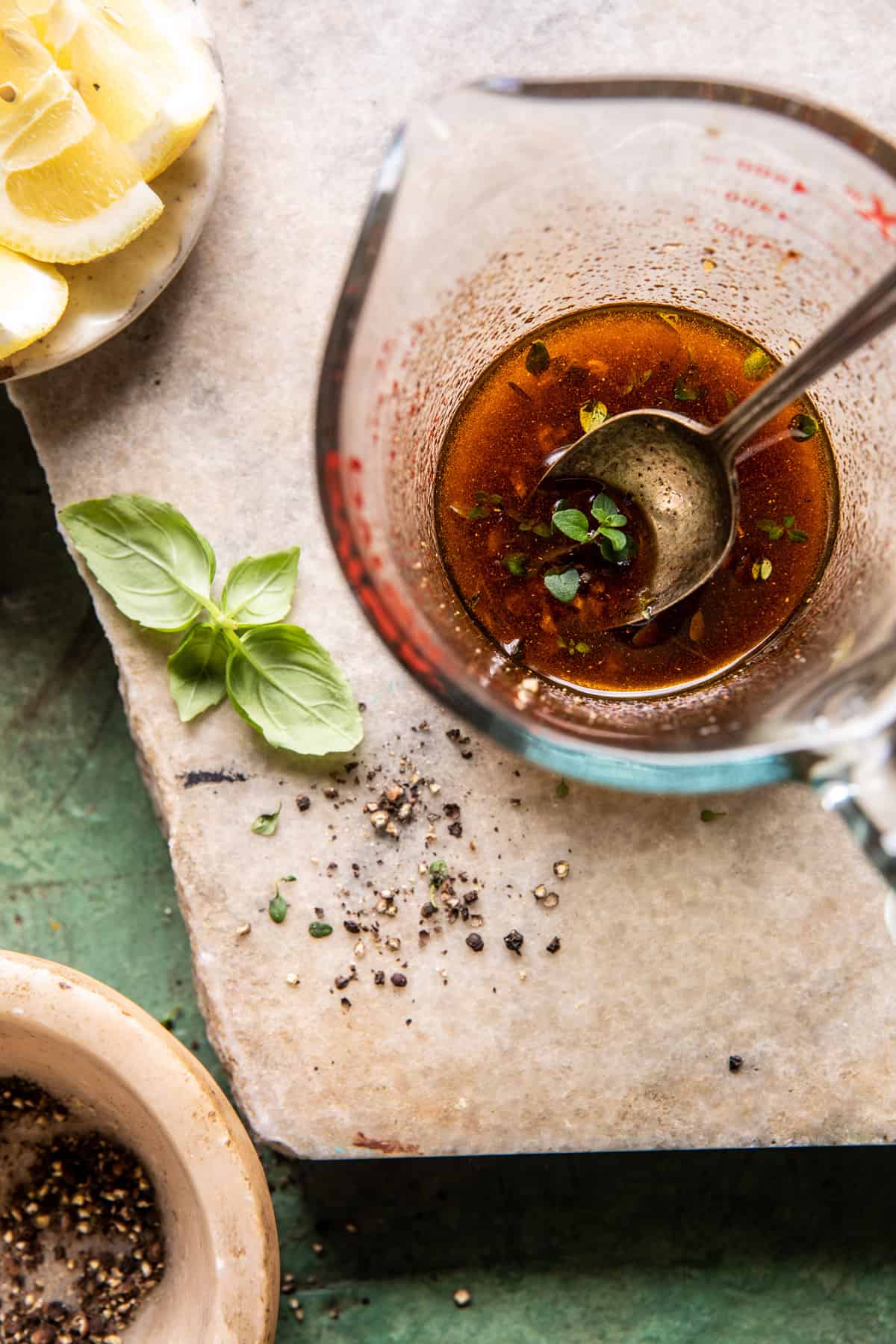 One Pan Lemon Pepper Yogurt Chicken and Rice | halfbakedharvest.com