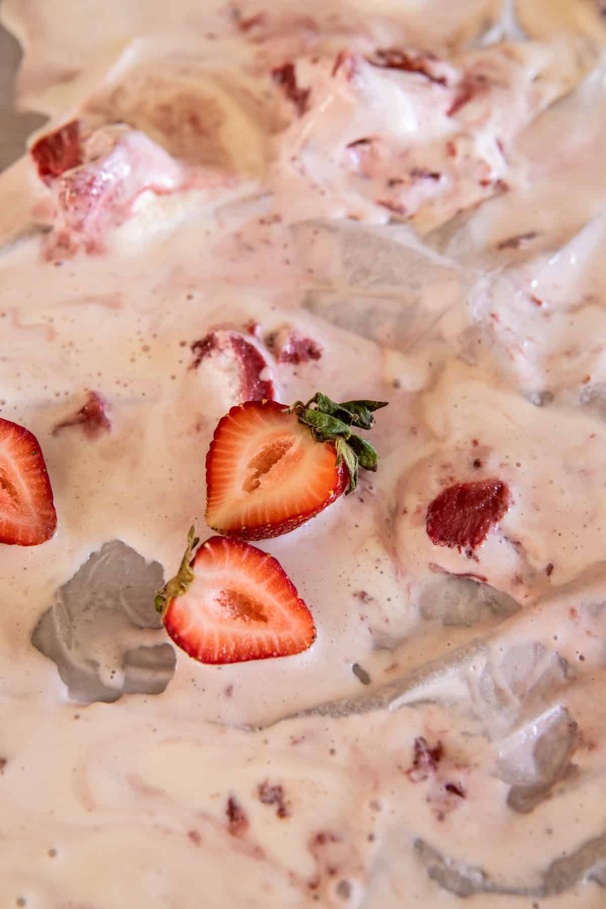 Strawberry Pretzel Cookie Ice Cream Sandwiches | halfbakedharvest.com