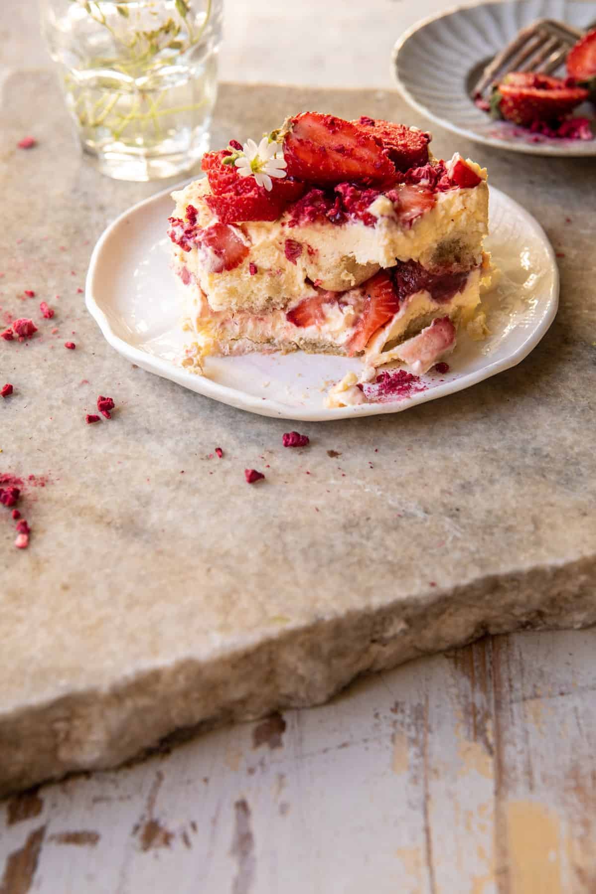 Easy Strawberry Tiramisu | halfbakedharvest.com