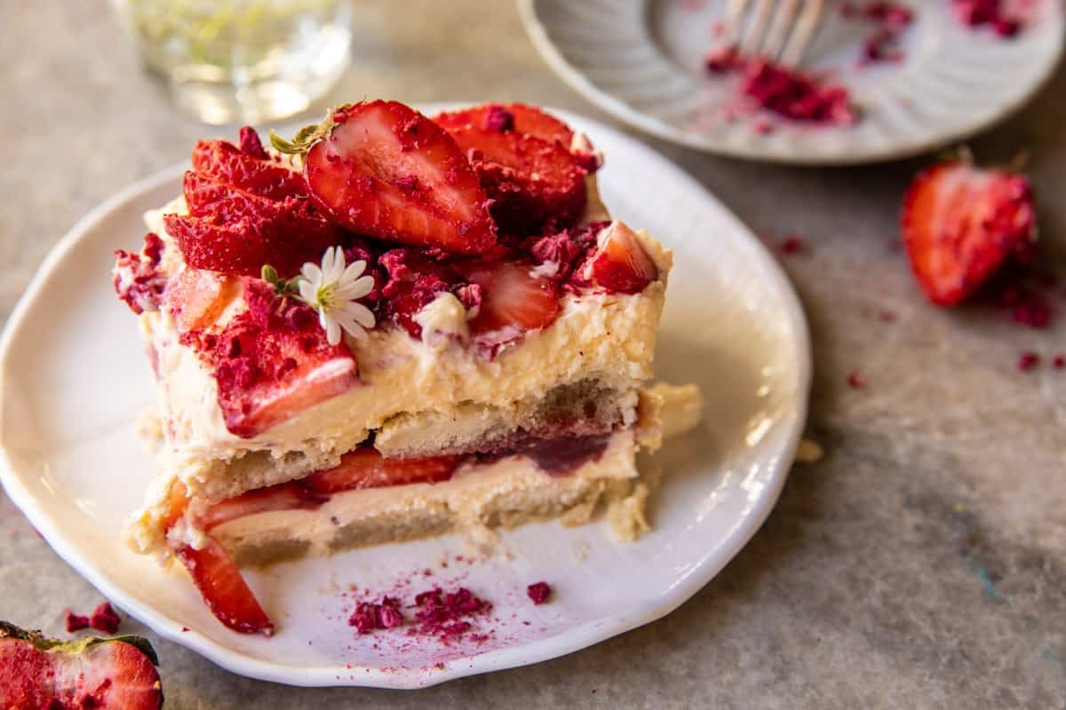 Easy Strawberry Tiramisu | halfbakedharvest.com