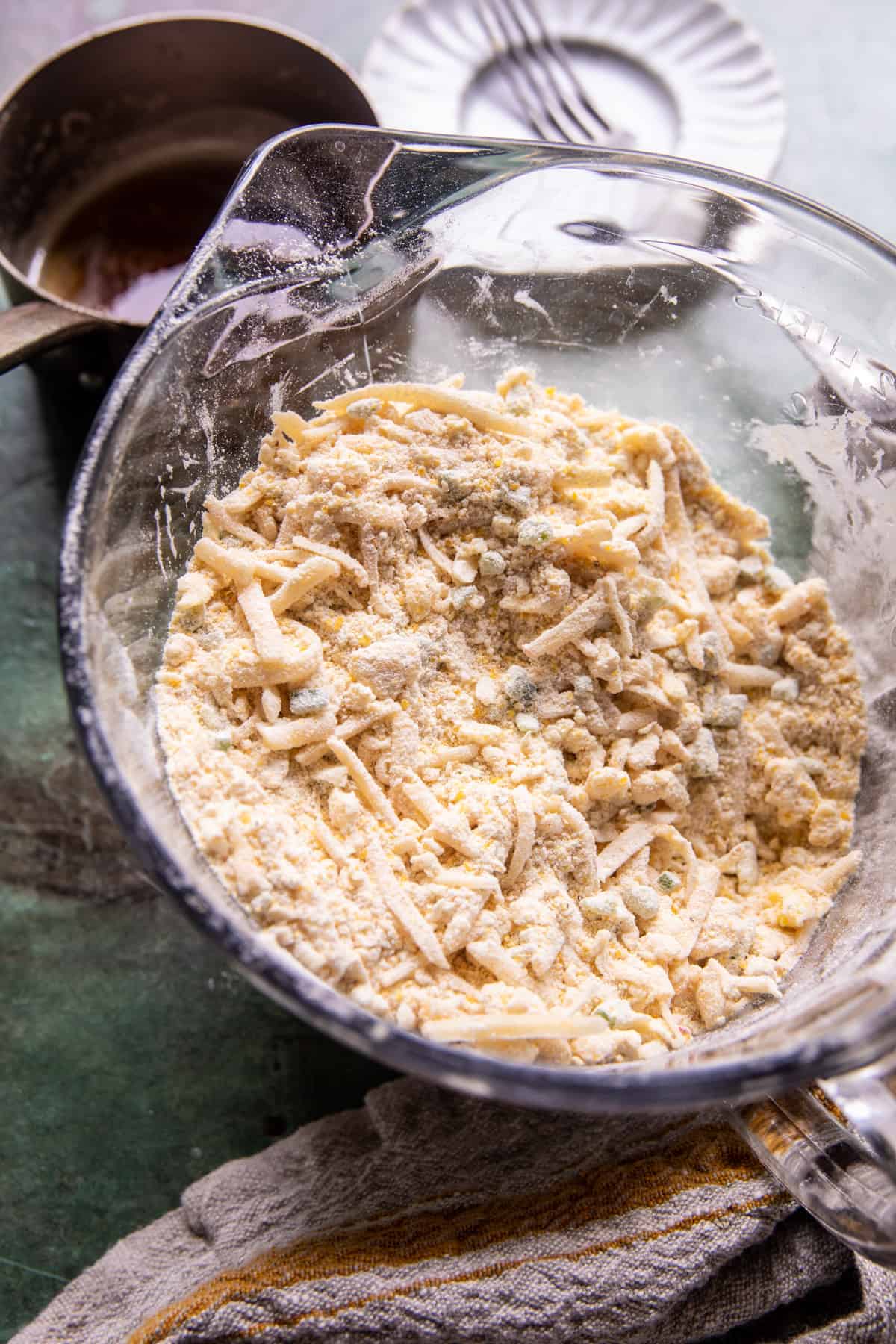 Honey Butter Jalapeño Cheddar Cornbread Biscuits | halfbakedharvest.com