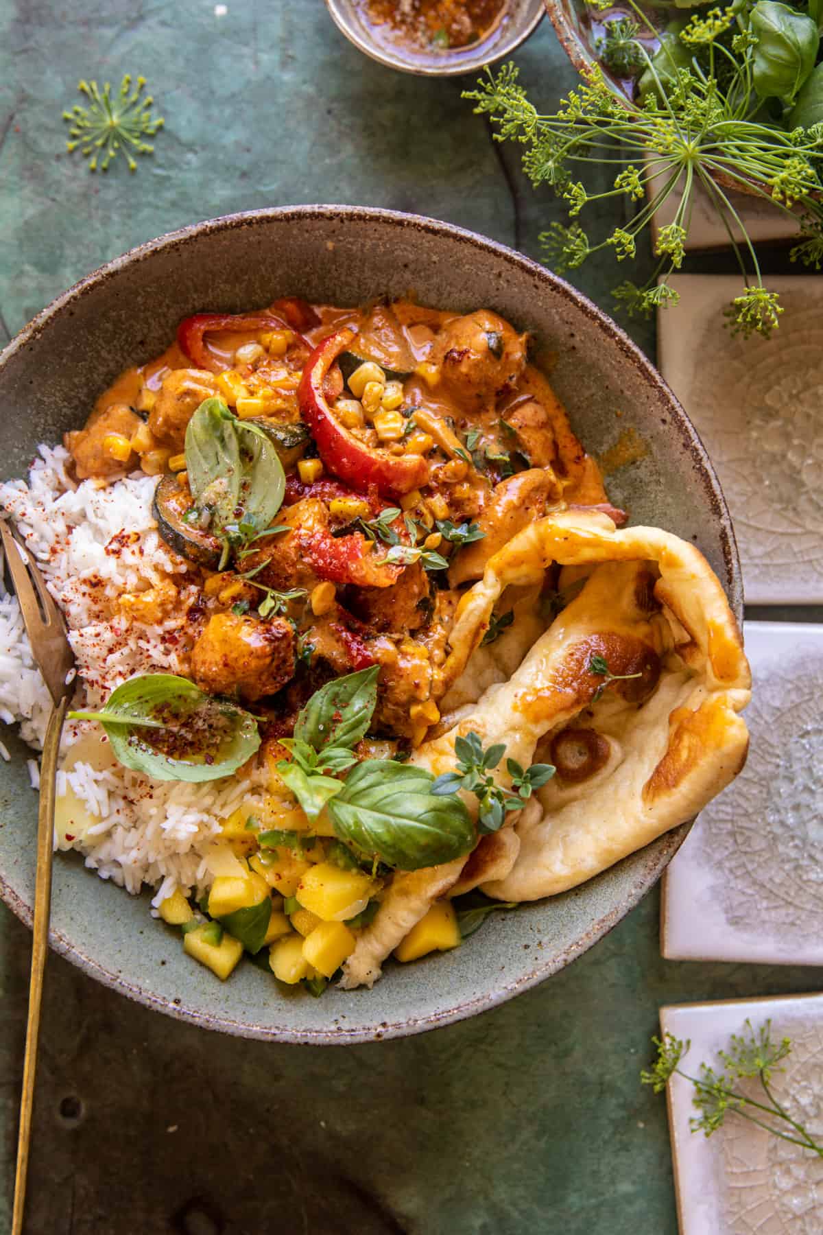 Simple Spicy Summer Coconut Chicken Curry | halfbakedharvest.com