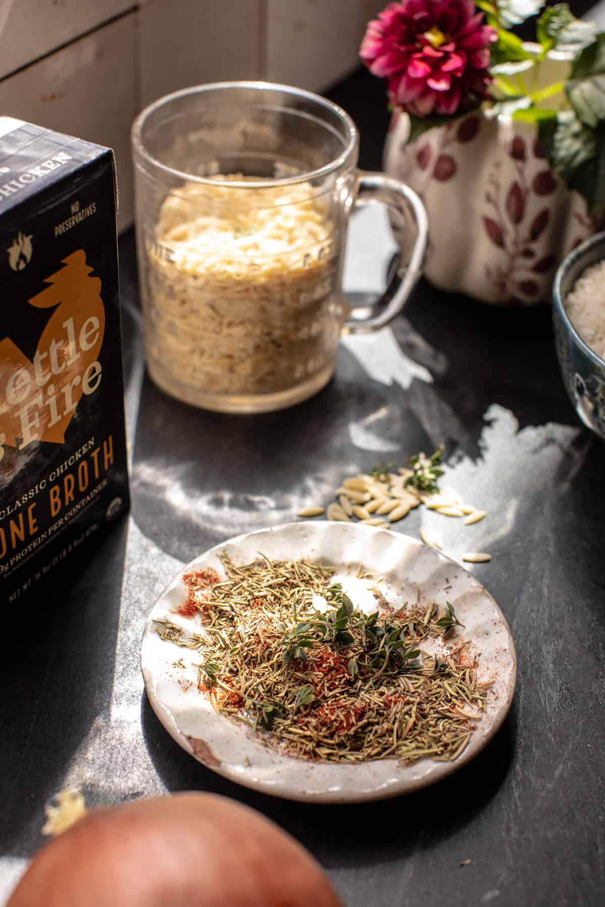 One Pan Herb Butter Chicken and Zucchini Rice Pilaf | halfbakedharvest.com