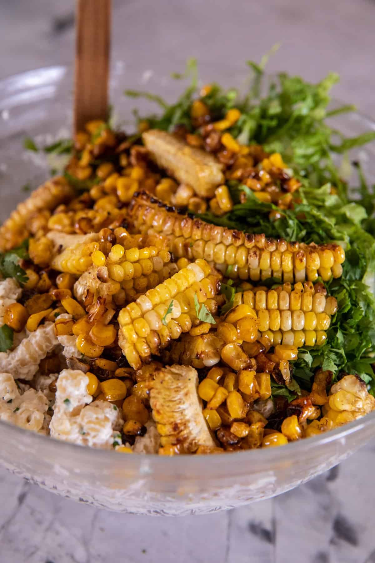 Street Corn Pasta Salad | halfbakedarvest.com