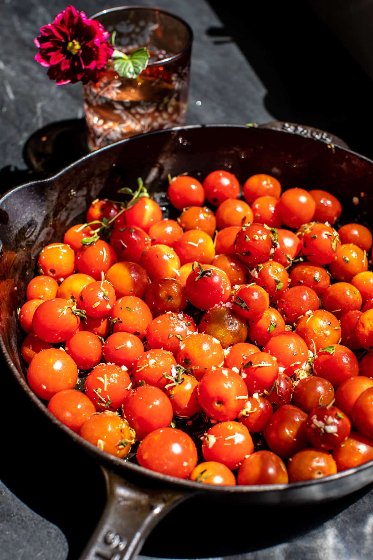Tomato Burrata Pepperoni Pizza Dip | halfbakedharvest.com