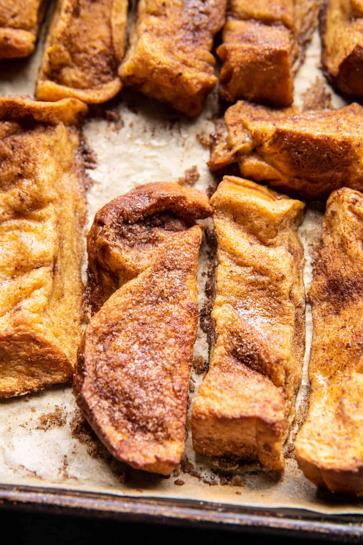 Apple Butter Cinnamon French Toast Sticks | halfbakedharvest.com
