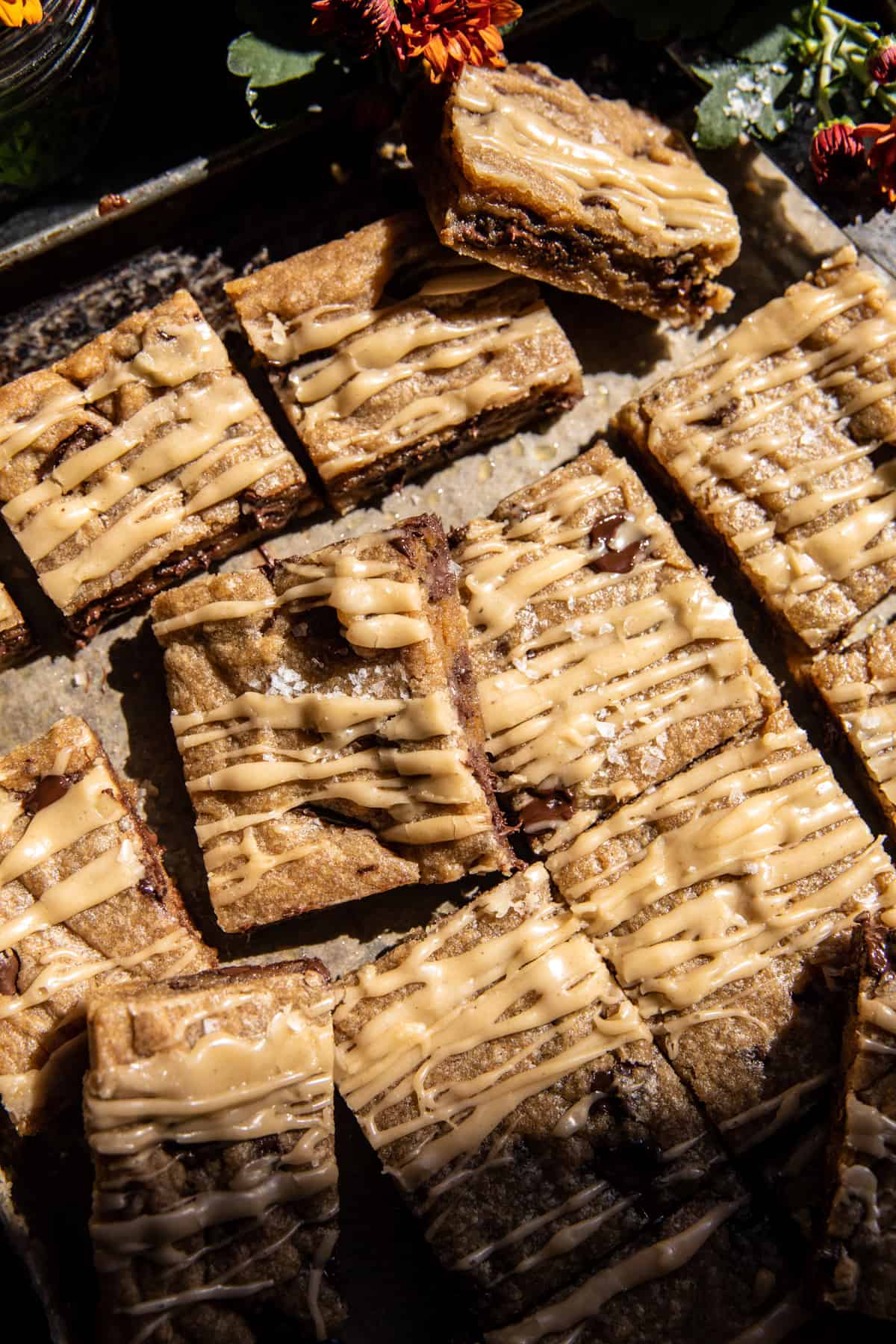 Chewy Maple Brown Sugar Blondies | halfbakedharvest.com