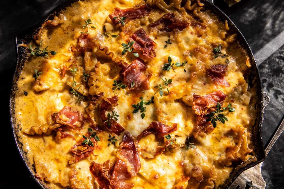 Easy Skillet Butternut Squash Lasagna | halfbakedharvest.com