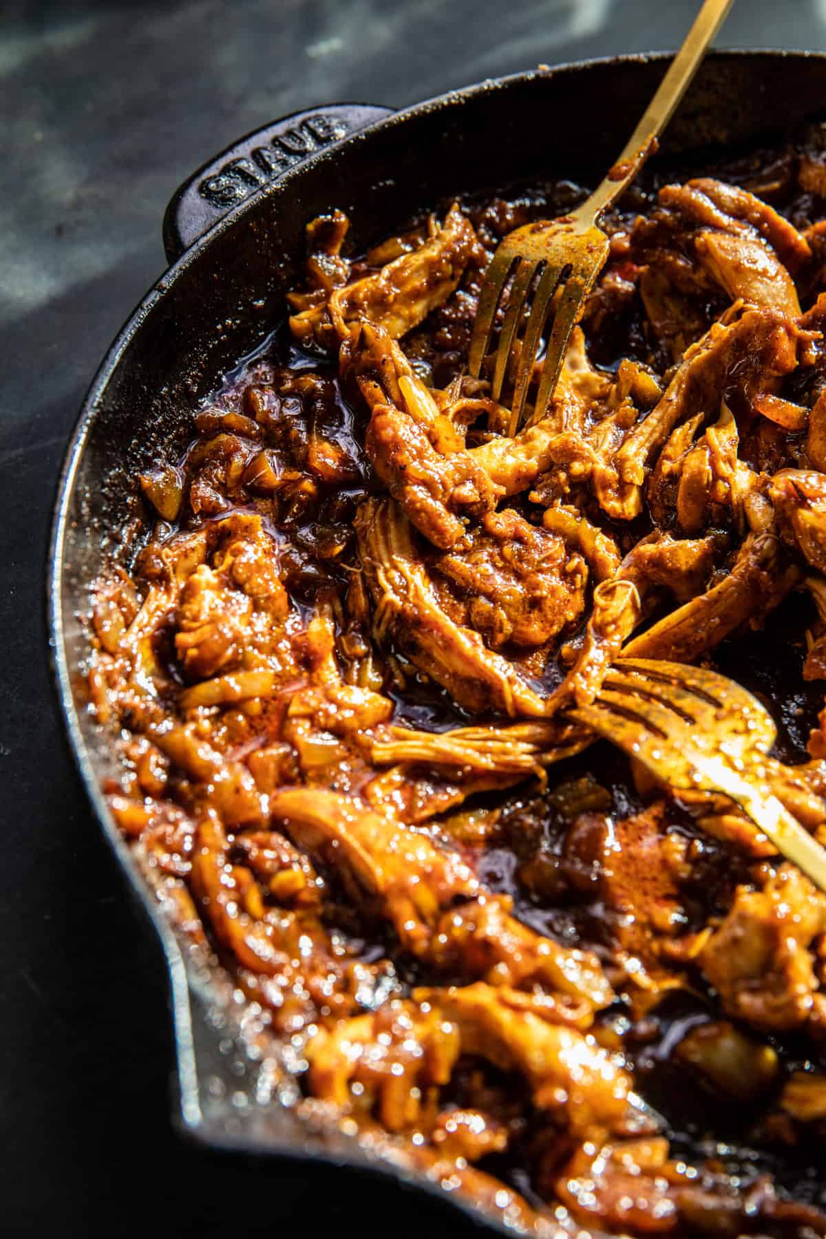 Crispy Cider Braised White Chili Chicken Tacos | halfbakedharvest.com