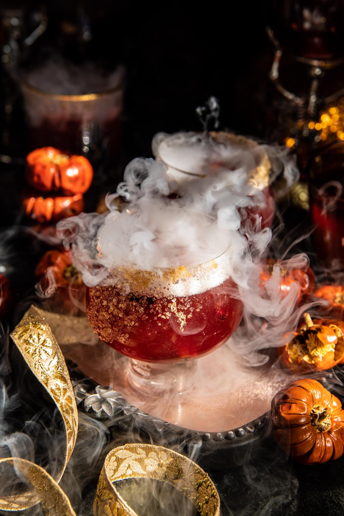 Enchanted Graveyard Pomegranate Punch | halfbakedharvest.com