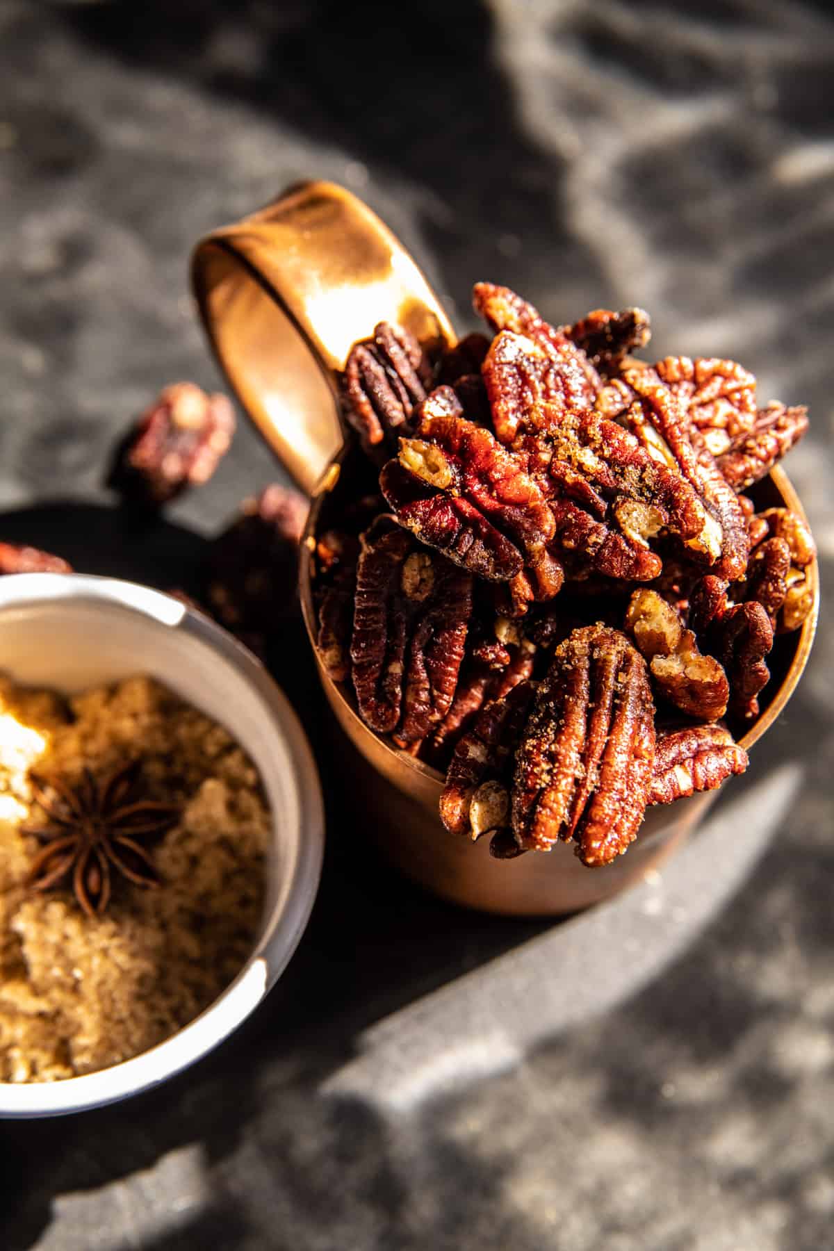 Gooey Pecan Pie Brownies| halfbakedharvest.com