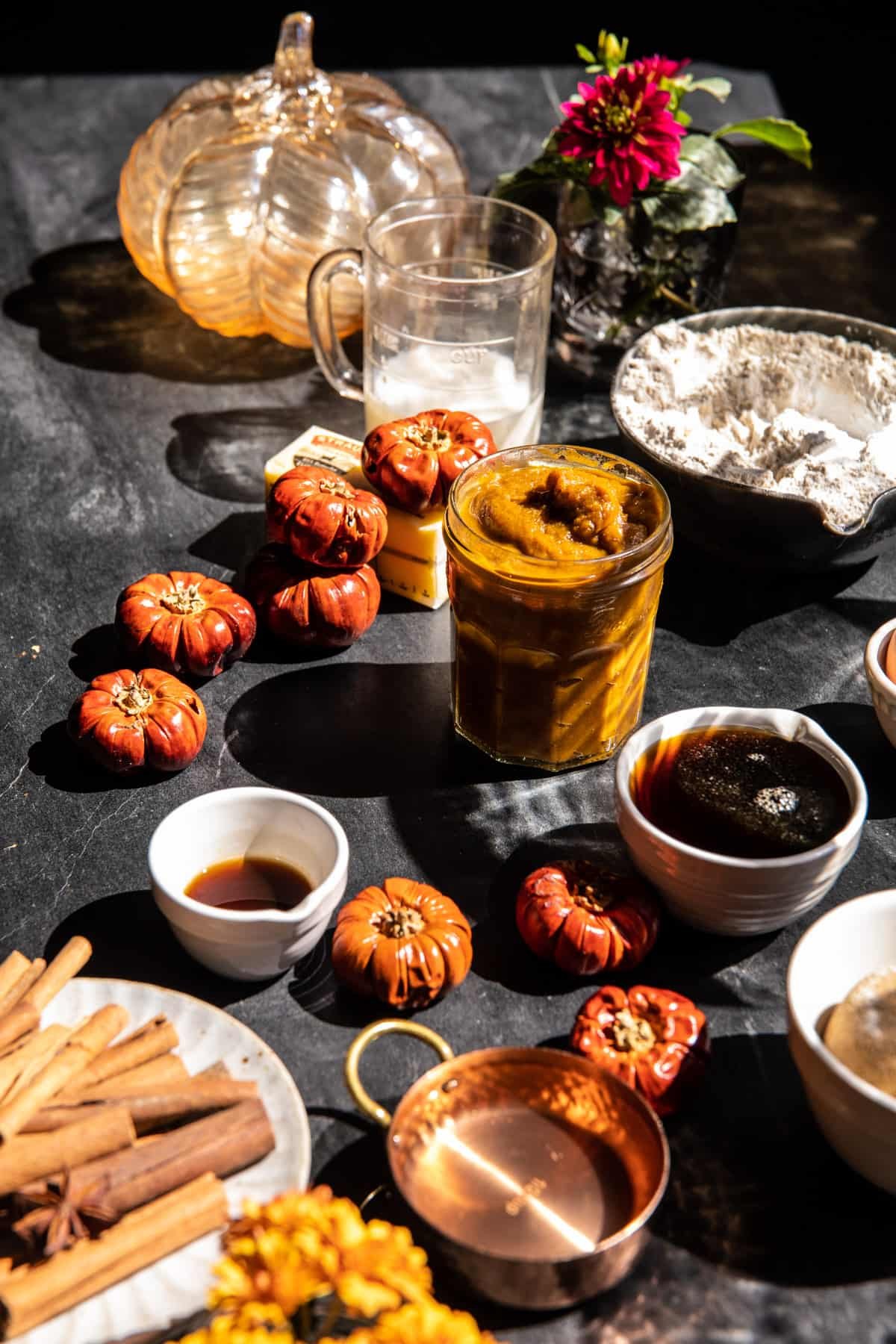 Pumpkin Butter Cinnamon Roll Bread | halfbakedhavrest.com