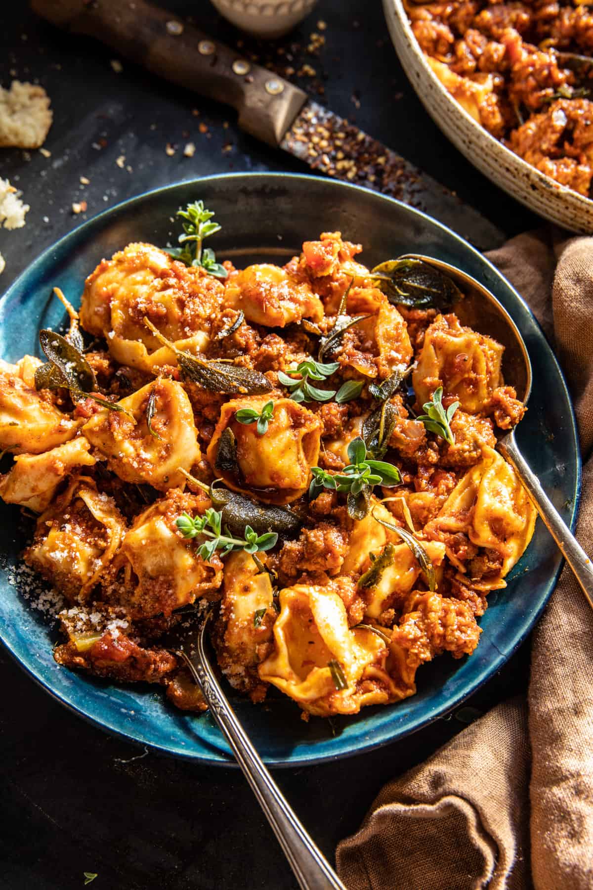Quick Tortellini Bolognese | halfbakedharvest.com