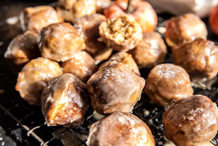 Salted Apple Maple Munchkins | halfbakedharvest.com