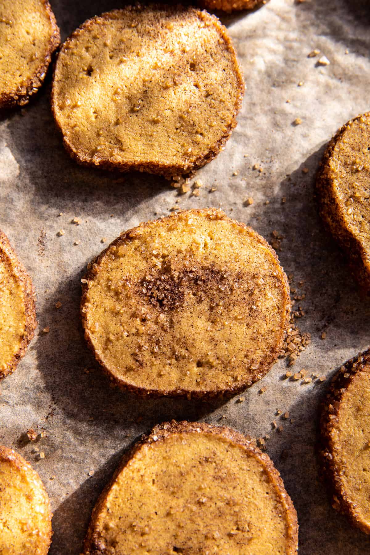 Spiced Pumpkin Shortbread Cookies | halfbakedharvest.com