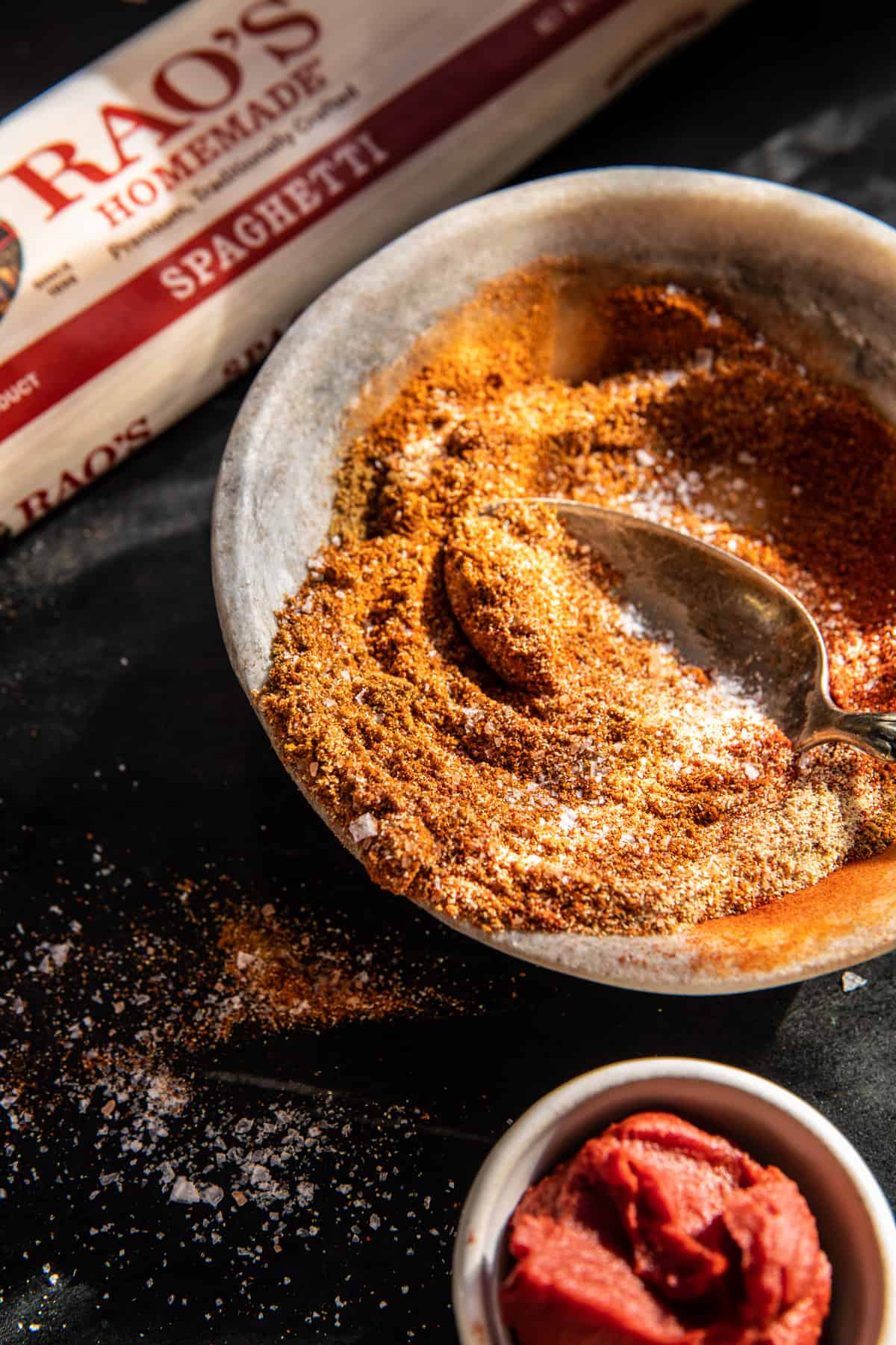 Crockpot Chili Meatballs and Spaghetti | halfbakedharvest.com