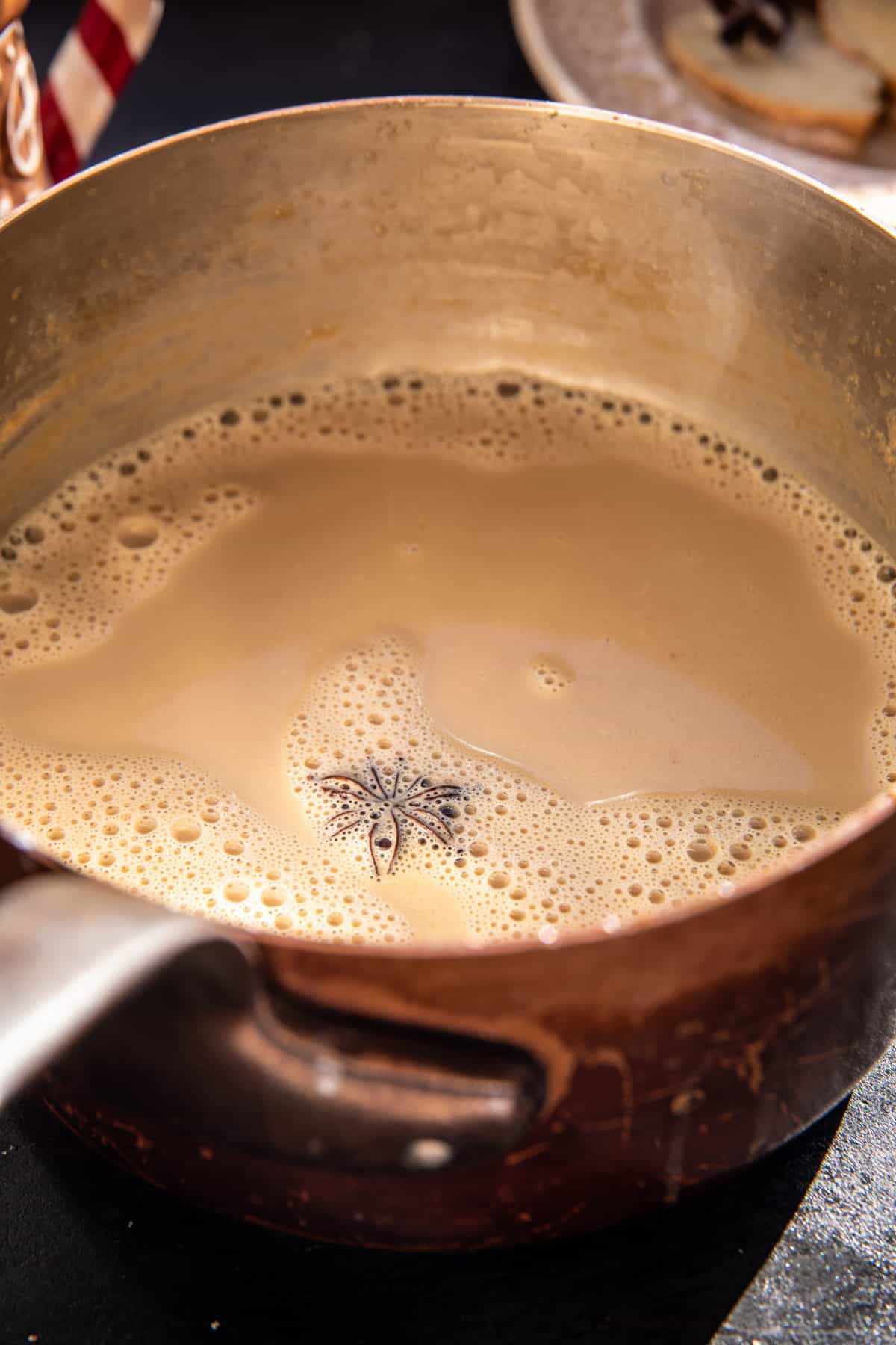 Gingerbread Chai Brûlée Latte | halfbakedharvest.com