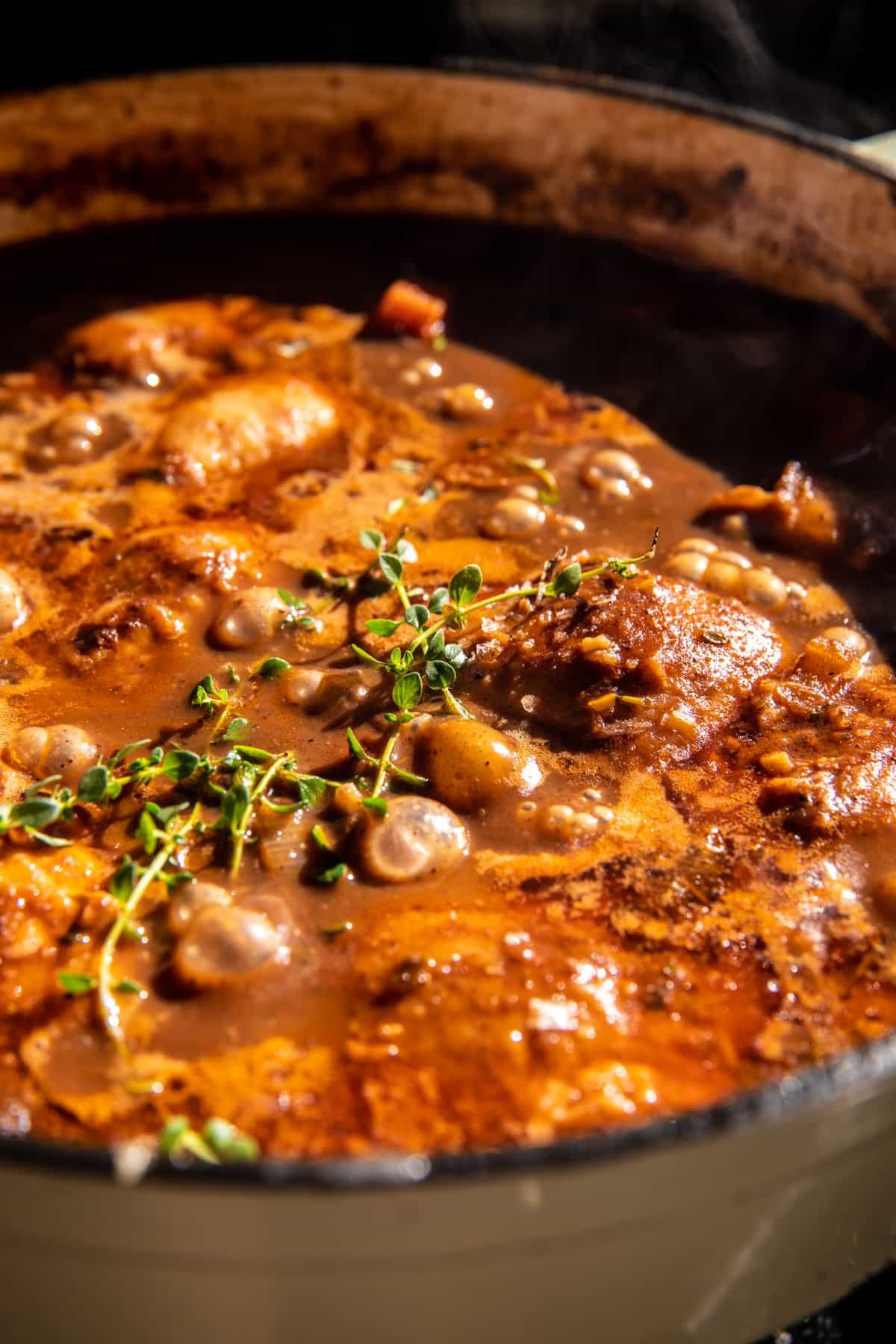 One Hour One Pot Coq au Vin | halfbakedharvest.com