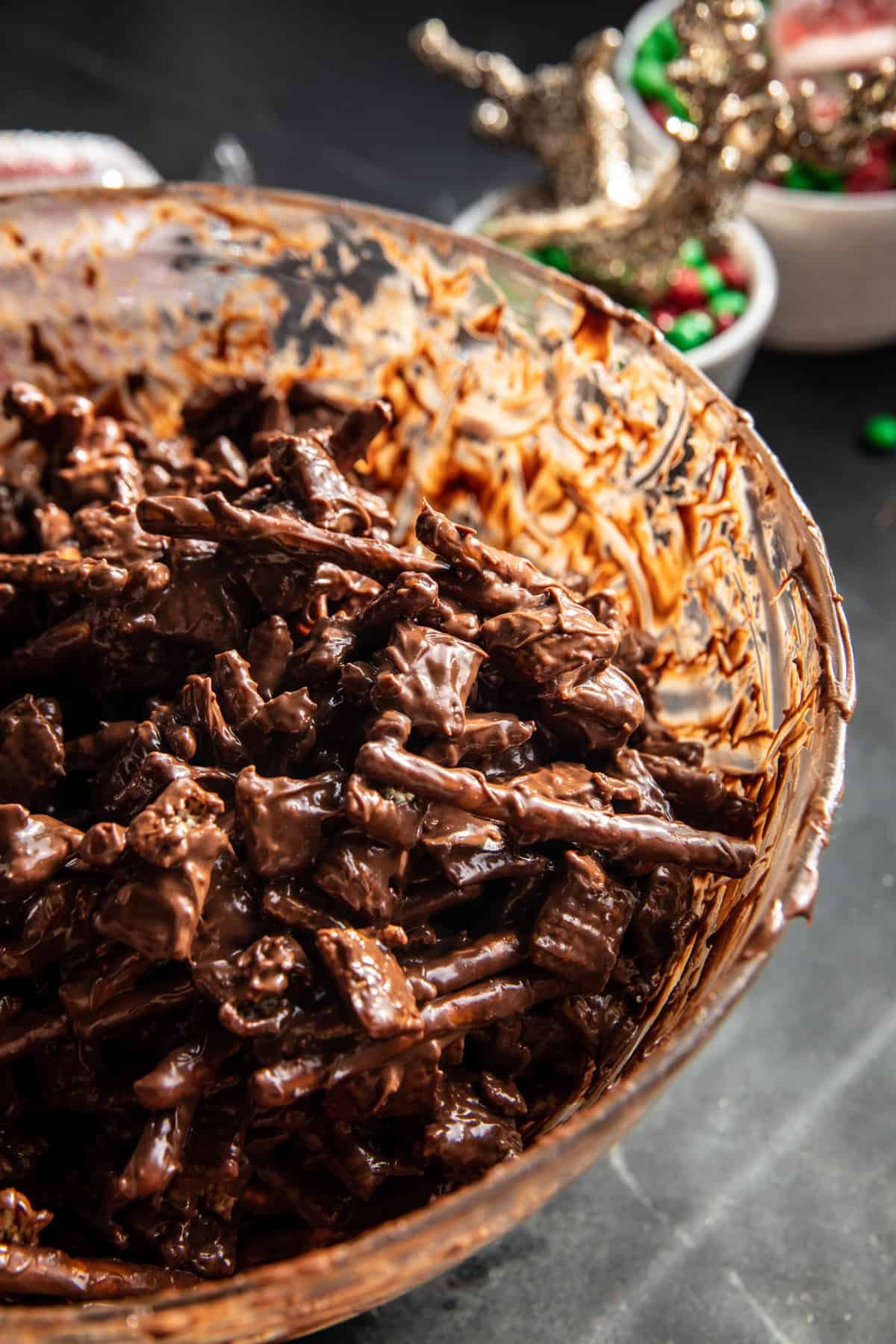 Christmas Puppy Chow | halfbakedharvest.com