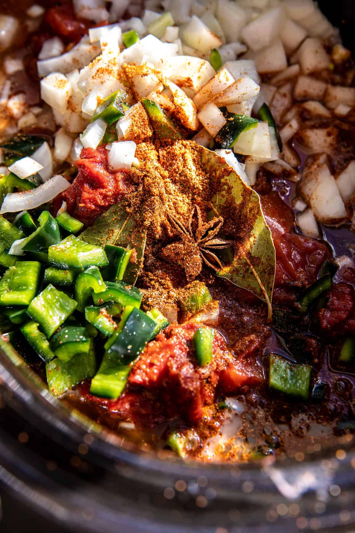 Crockpot Spicy Queso Beef Chili | halfbakedharvest.com