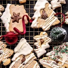 Easy Decked Out Christmas Tree Cookies | halfbakedharvest.com