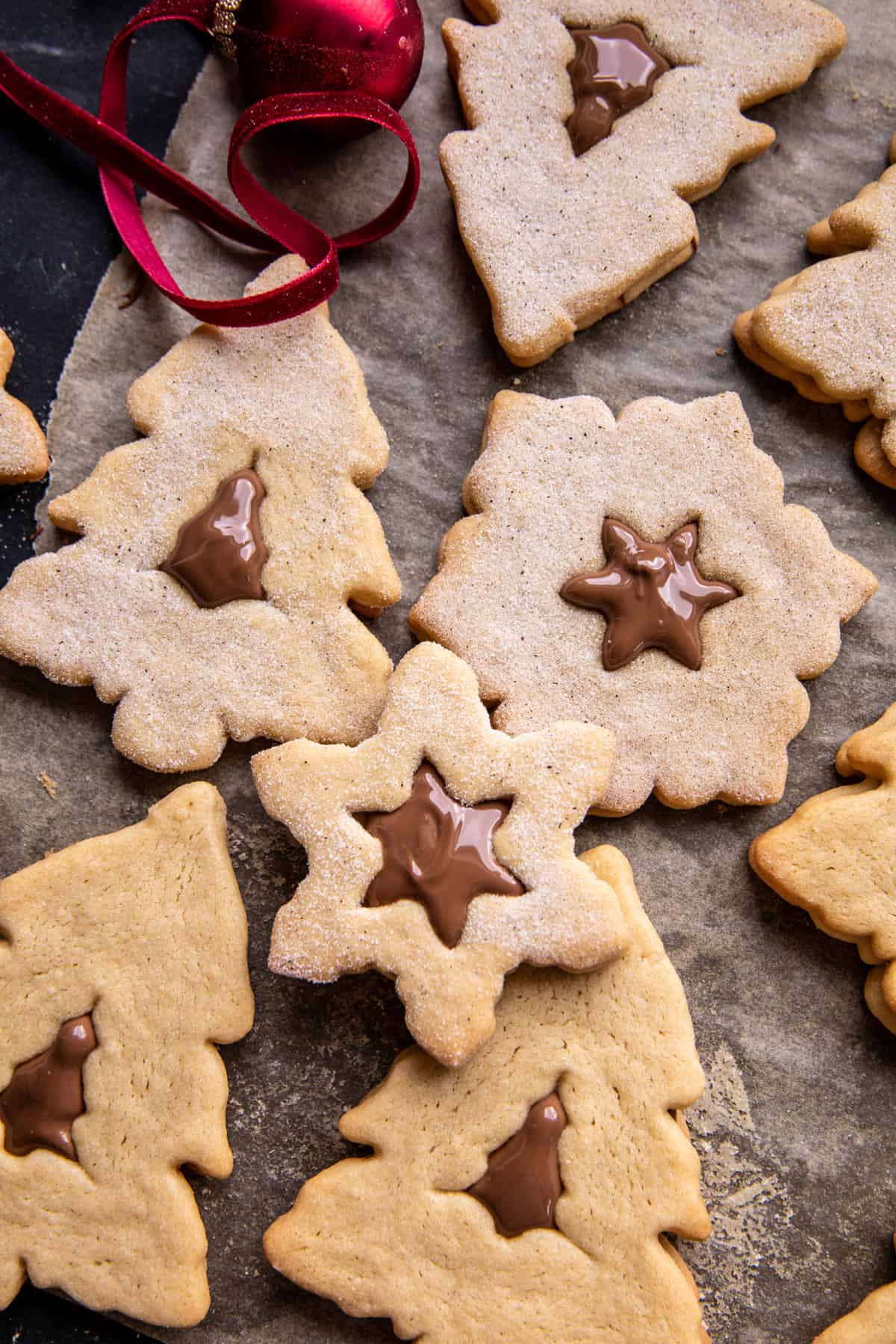 Easy Decked Out Christmas Tree Cookies | halfbakedharvest.com