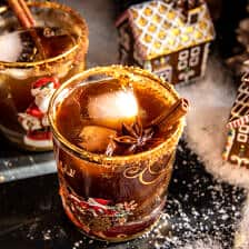 Naughty Gingerbread Cocktail (+mocktail) | halfbakedharvest.com