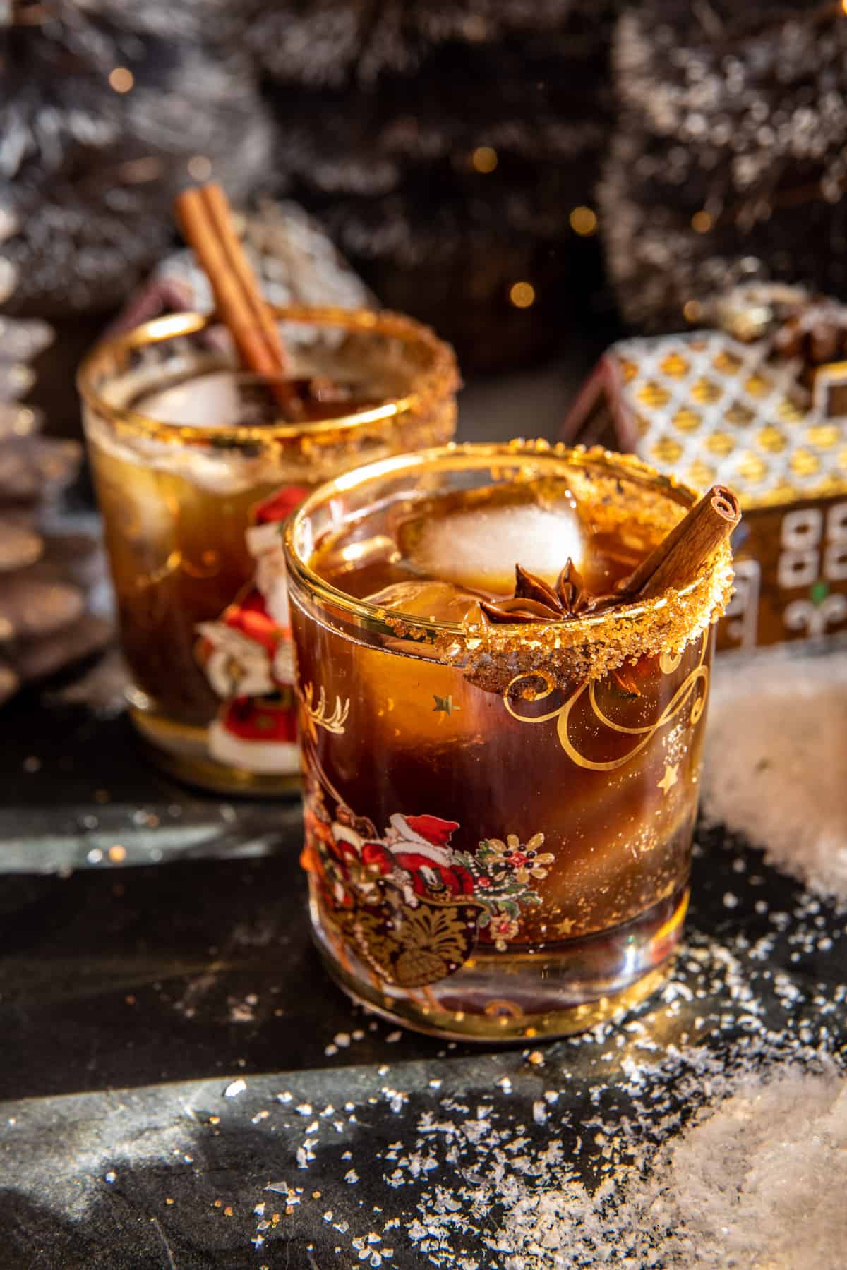 Naughty Gingerbread Cocktail (+mocktail) | halfbakedharvest.com