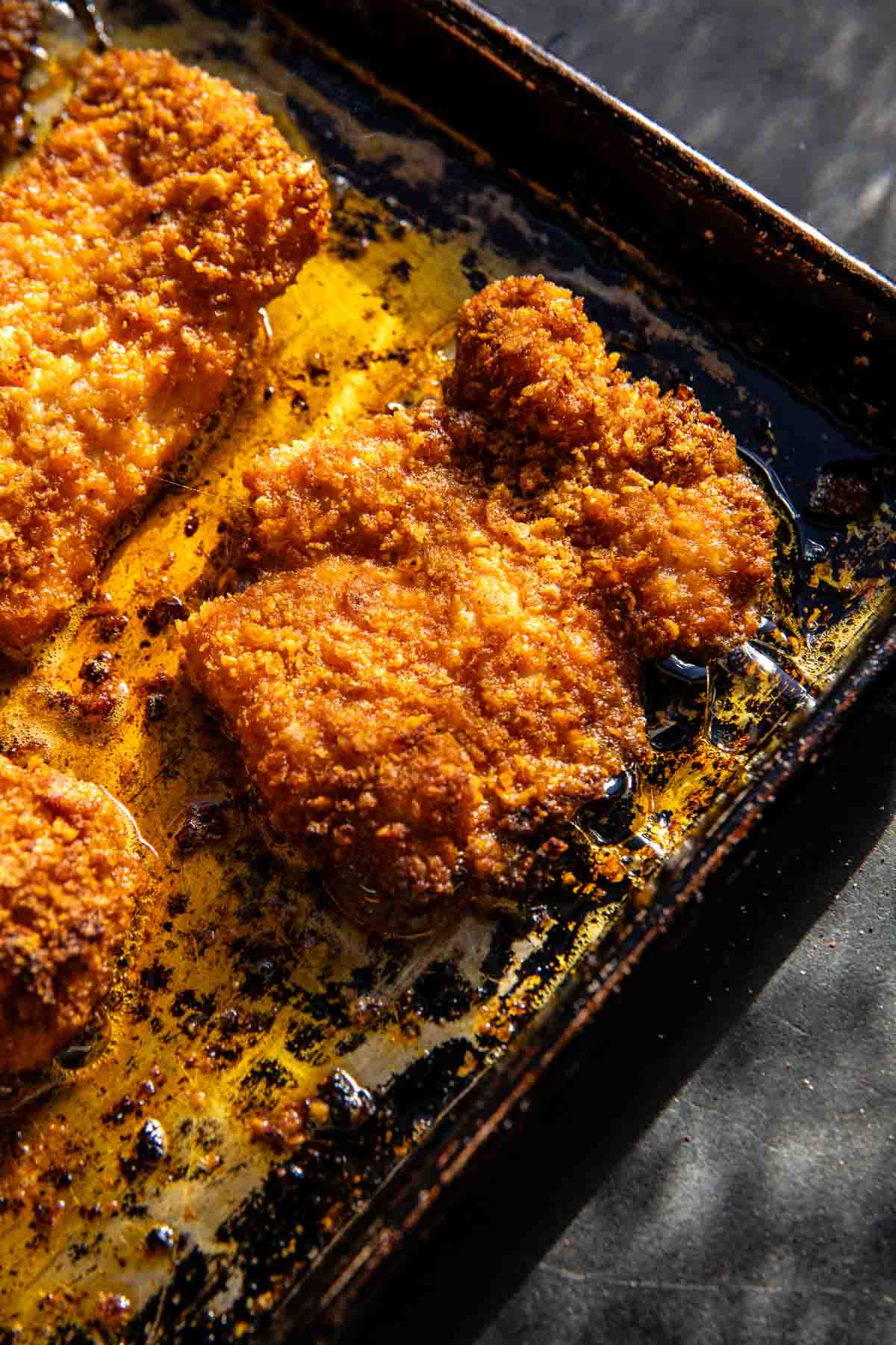 Baked Crunchy Honey Buffalo Chicken | halfbakedharvest.com