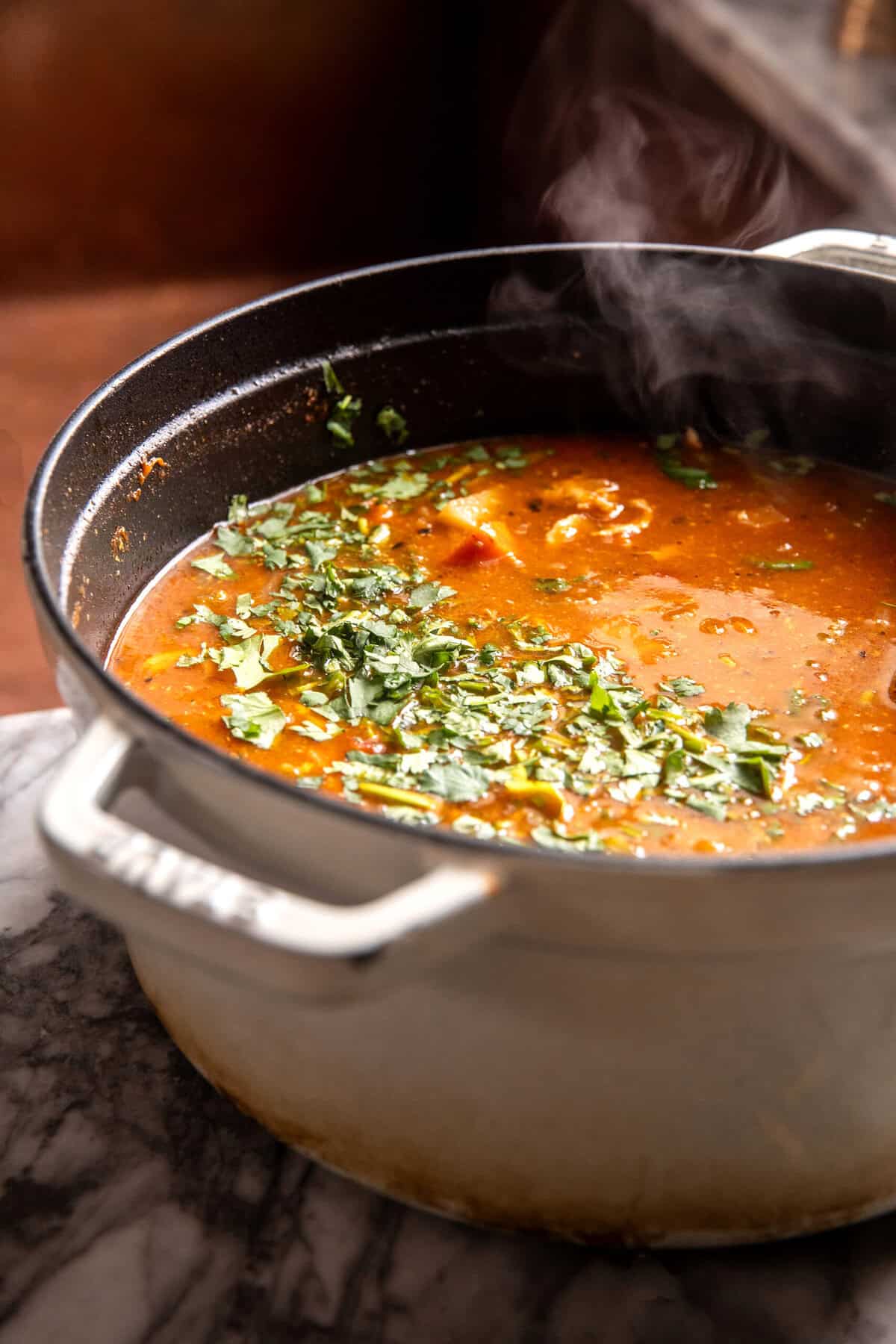 Salsa Verde Tortilla Soup- | halfbakedharvest.com
