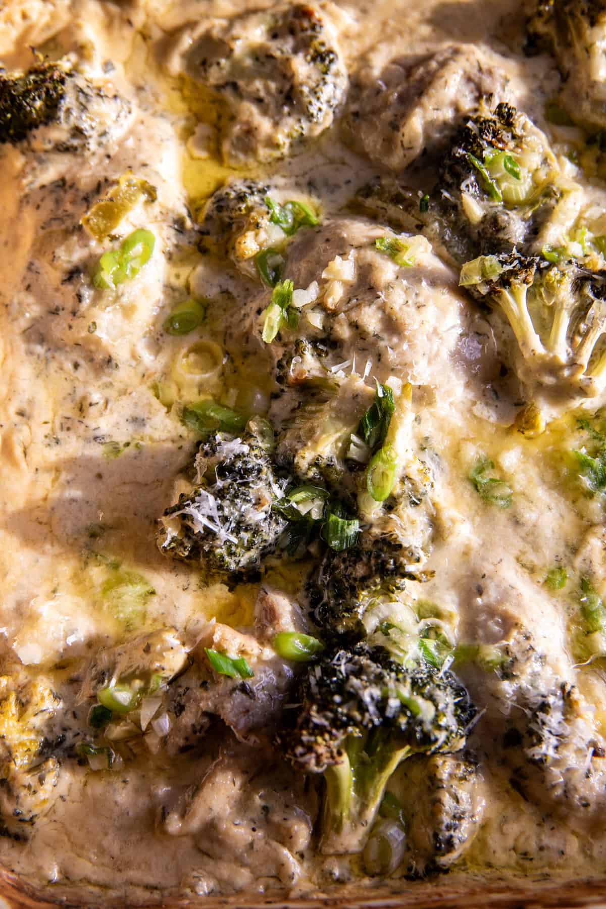 One Pan Creamy Parmesan Ranch Chicken | halfbakedharvest.com