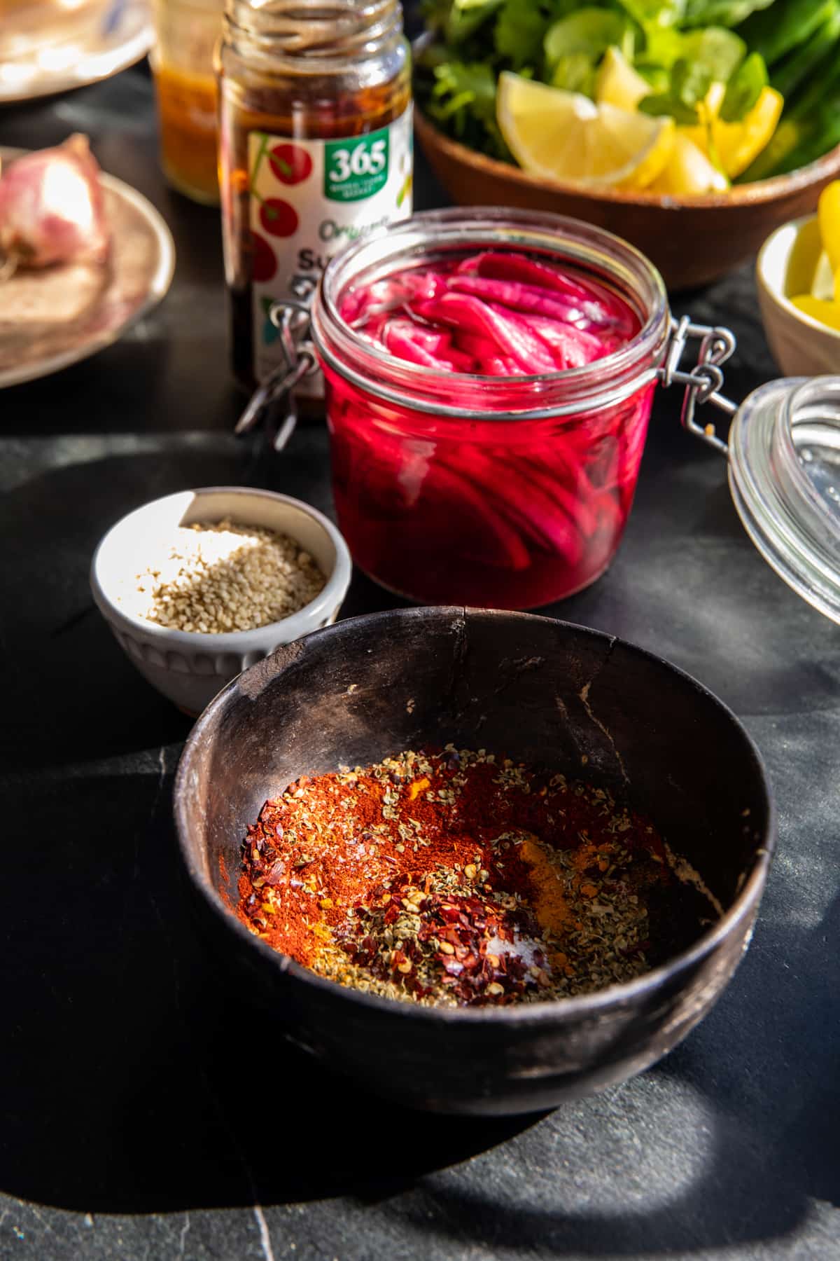 Sheet Pan Chicken Shawarma Havarti Sandwich | halfbakedharvest.com