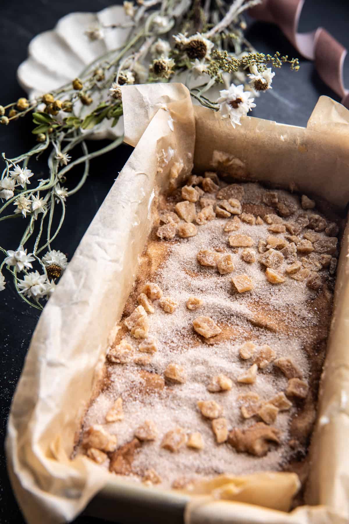 Swirled Ginger Crunch Carrot Cake Bread | halfbakedharvest.com