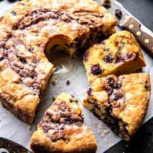 Blueberry Sour Cream Coffee Cake | halfbakedharvest.com