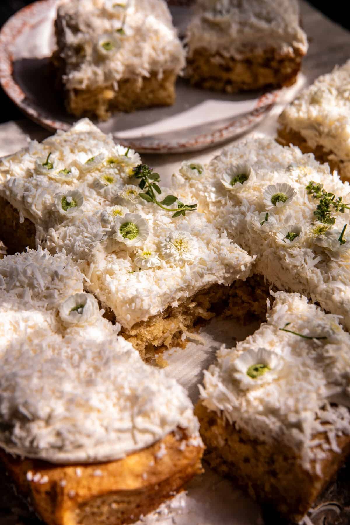 Coconut Sheet Cake | halfbakedharvest.com