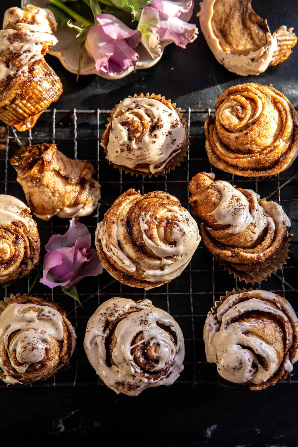 Easy Brown Butter Iced Espresso Cardamom Buns | halfbakedharvest.com