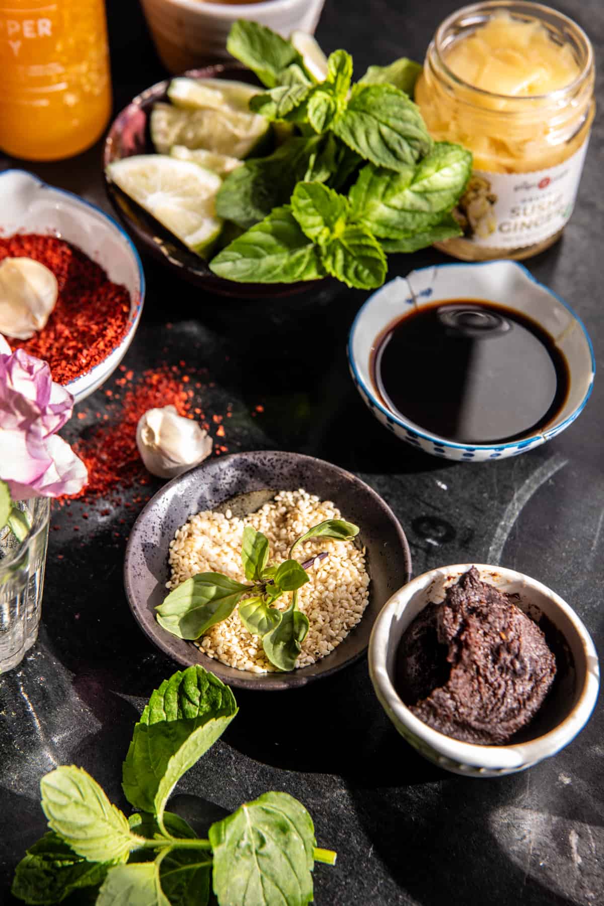 Sheet Pan Sesame Miso Chicken with Coconut Rice | halfbakedharvest.com