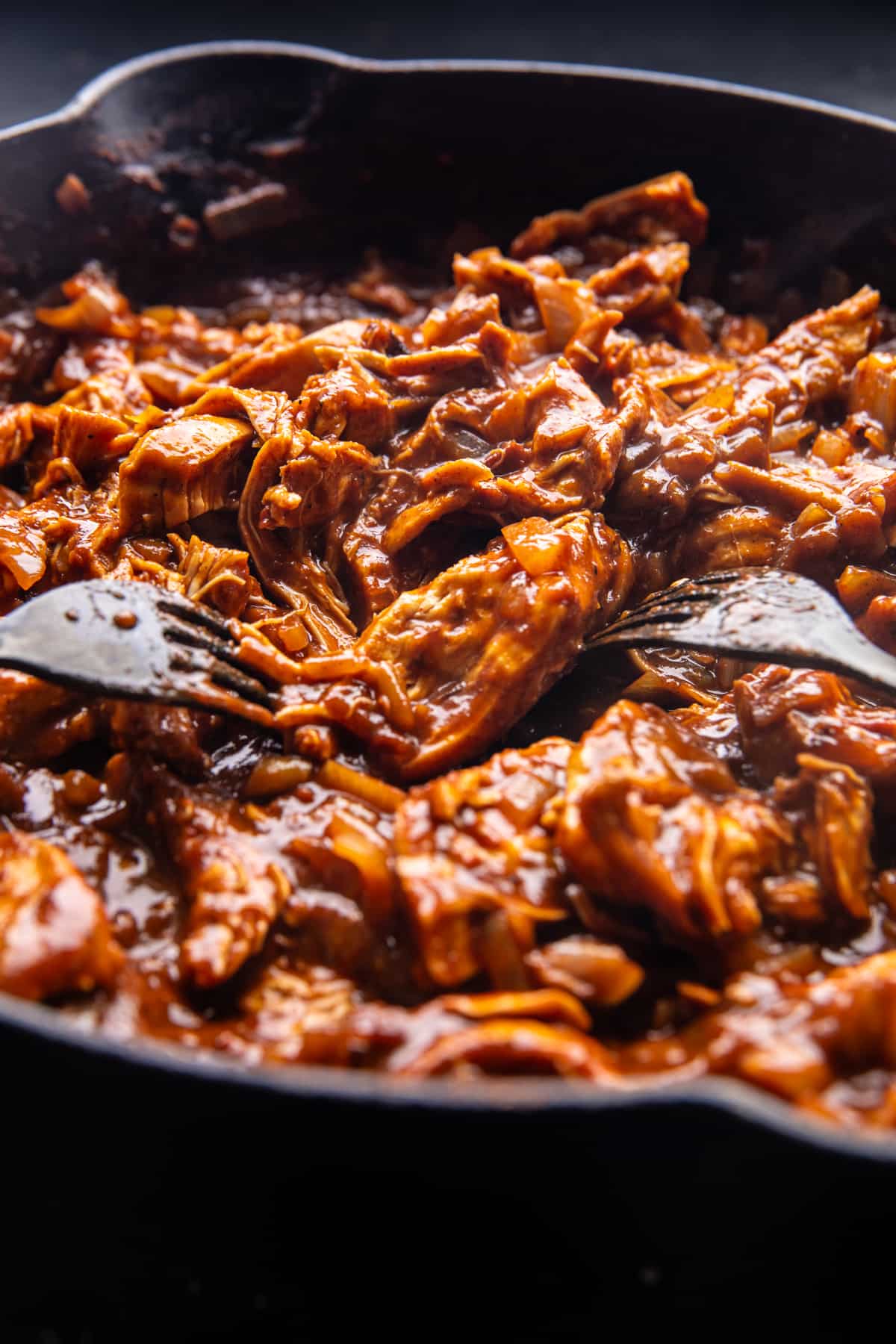Skillet Creamy Chipotle Chicken Enchiladas | halfbakedharvest.com