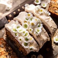 Banana Bread Carrot Cake with Vanilla Cream Cheese Frosting | halfbakedharvest.com