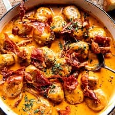 Marry Me Chicken Meatballs | halfbakedharvest.com