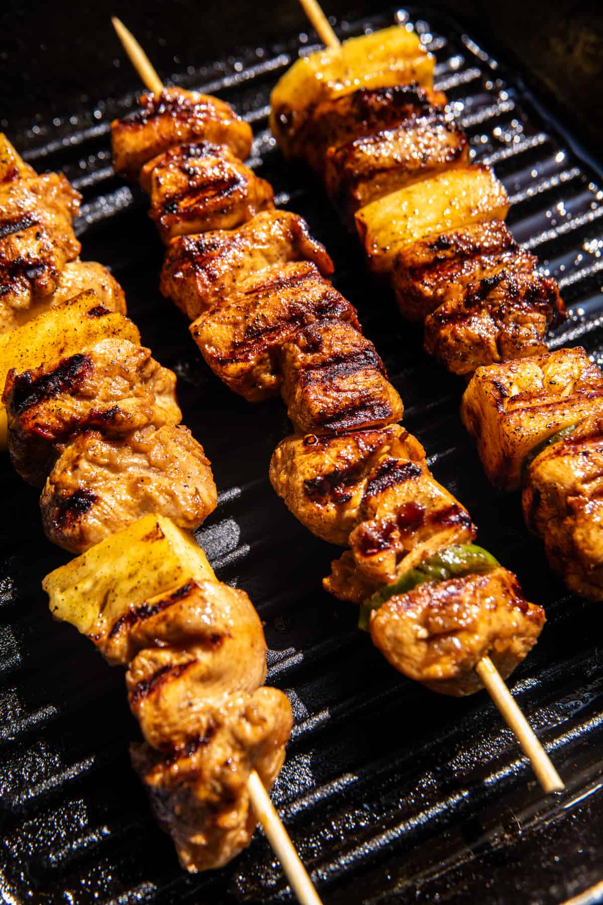 Pineapple Adobo Chicken Skewers | halfbakedharvest.com