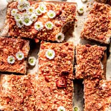 Strawberry Shortcake Sheet Cake | halfbakedharvest.com