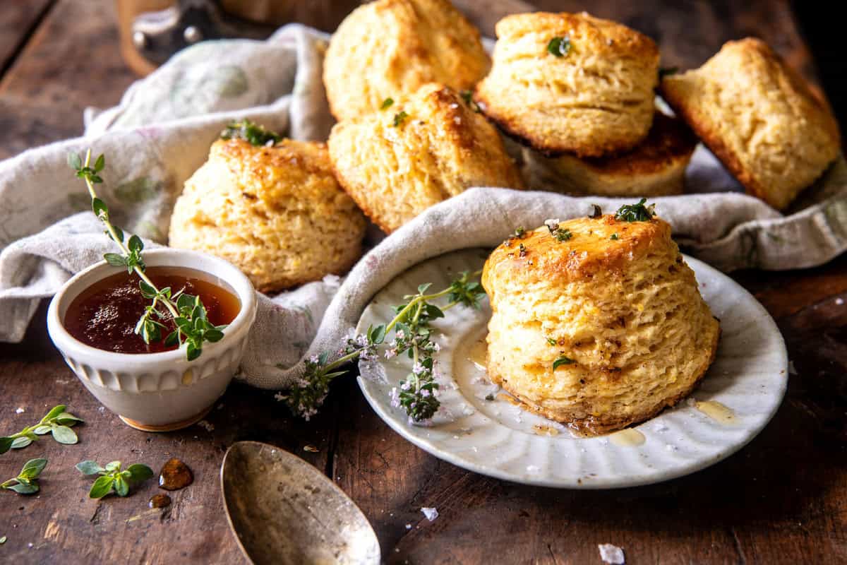 Honey Garlic Parmesan Biscuits | halfbakedharvest.com