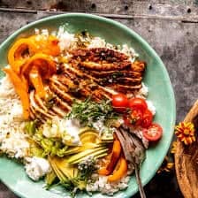 Honey Lime Chili Chicken Bowls | halfbakedharvest.com