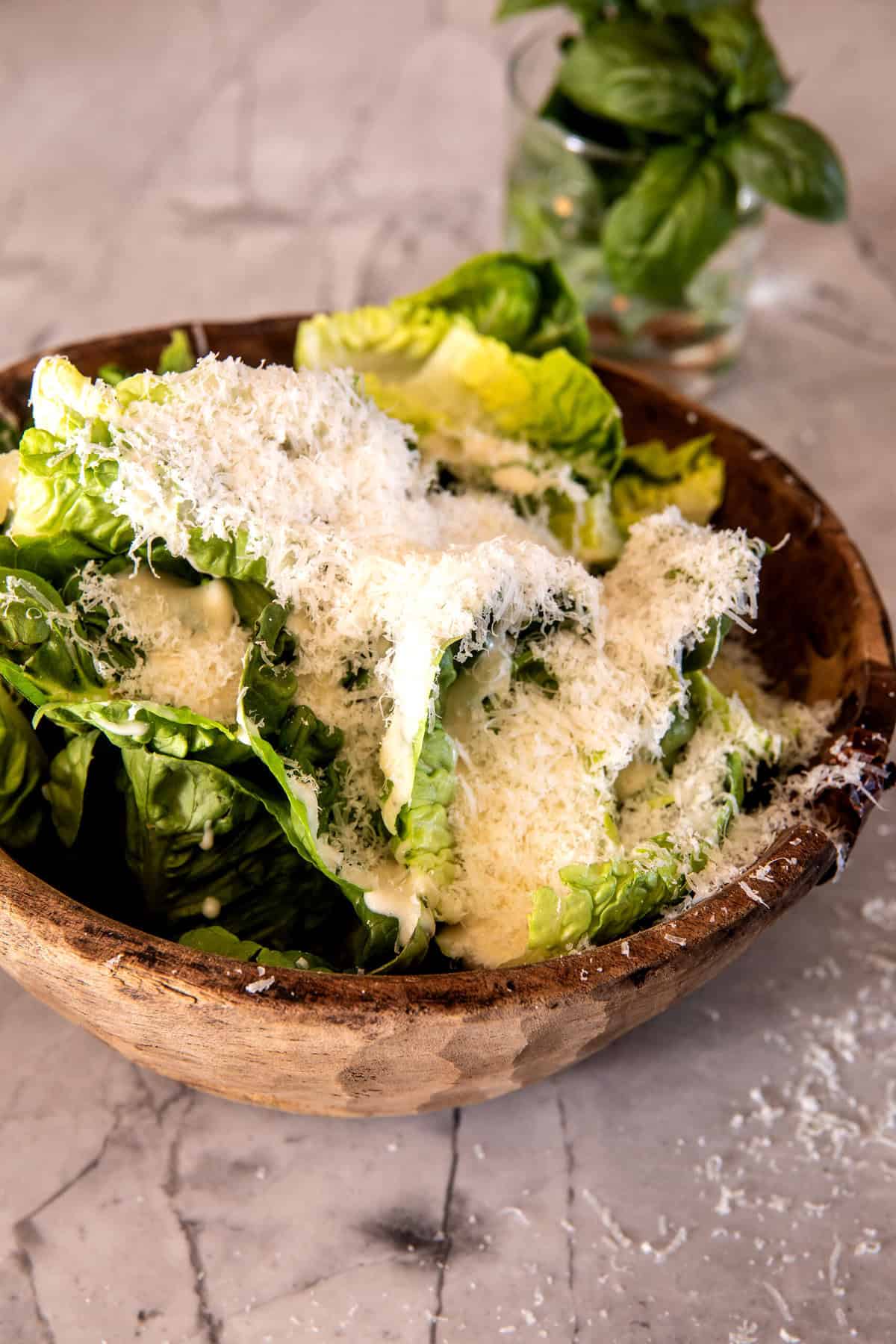 Chicken Caesar Salad Pizza | halfbakedharvest.com