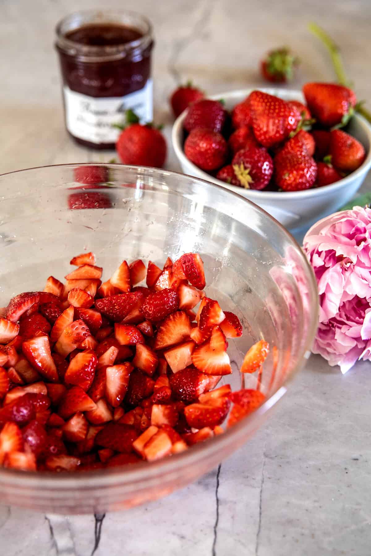 No Churn Creamy Strawberry Ice Cream | halfbakedharvest.com