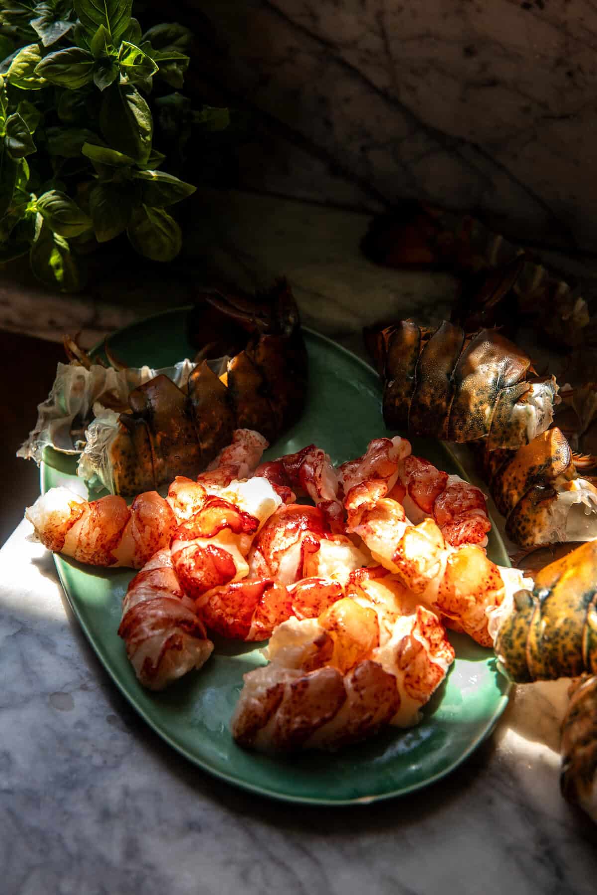 Creamy Tomato Lobster Linguine with Garlic Breadcrumbs | halfbakedharvest.com